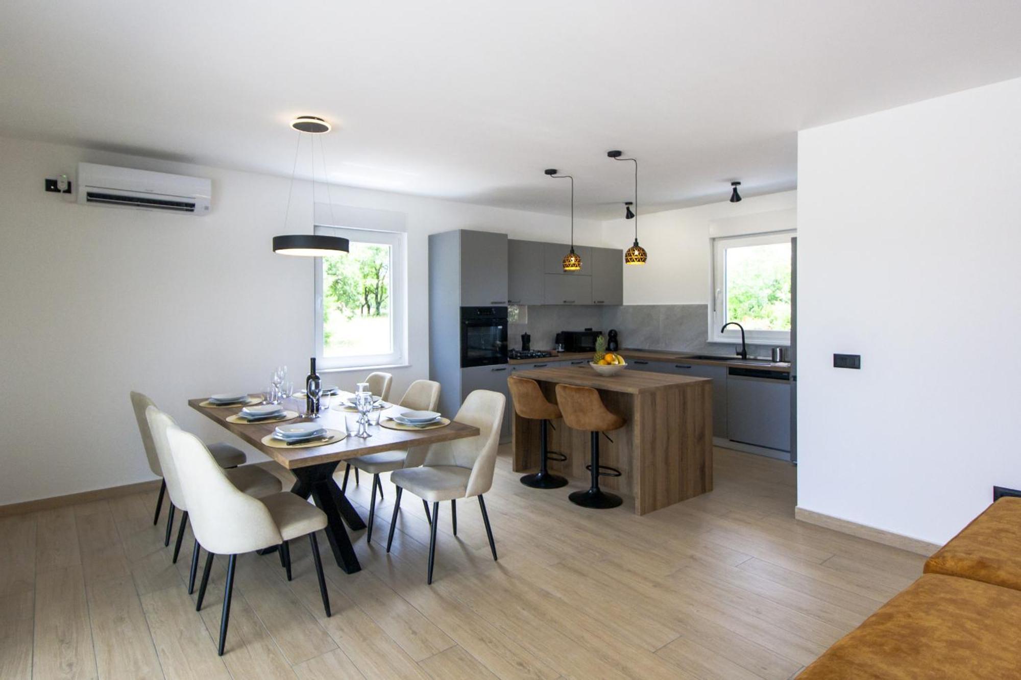 Villa Fortuna For 7 People Near Labin - Rabac With Large Garden & Private Pool Raša Dış mekan fotoğraf