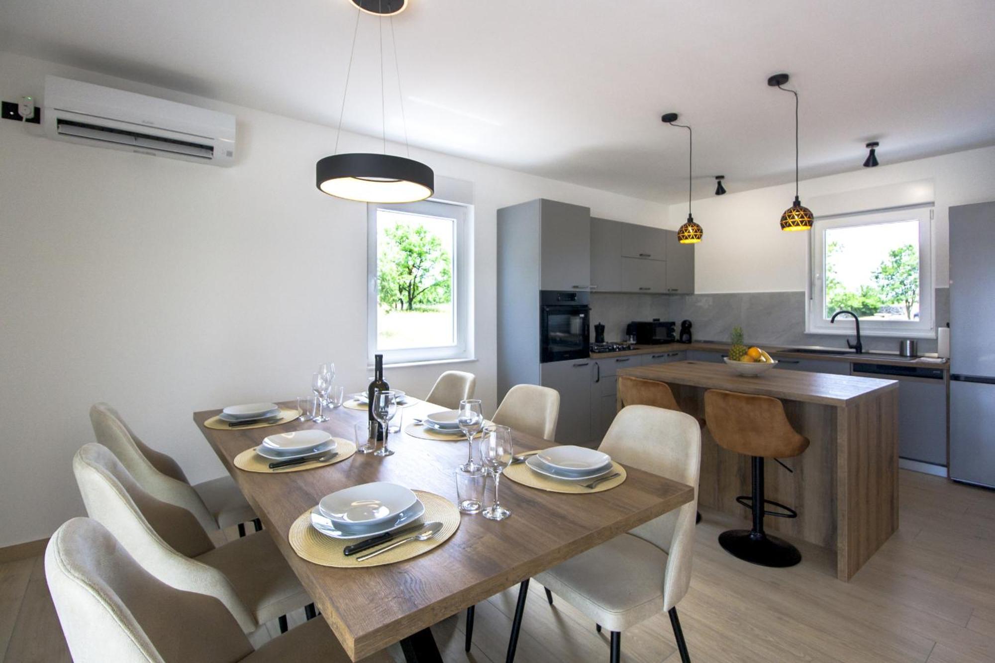 Villa Fortuna For 7 People Near Labin - Rabac With Large Garden & Private Pool Raša Dış mekan fotoğraf