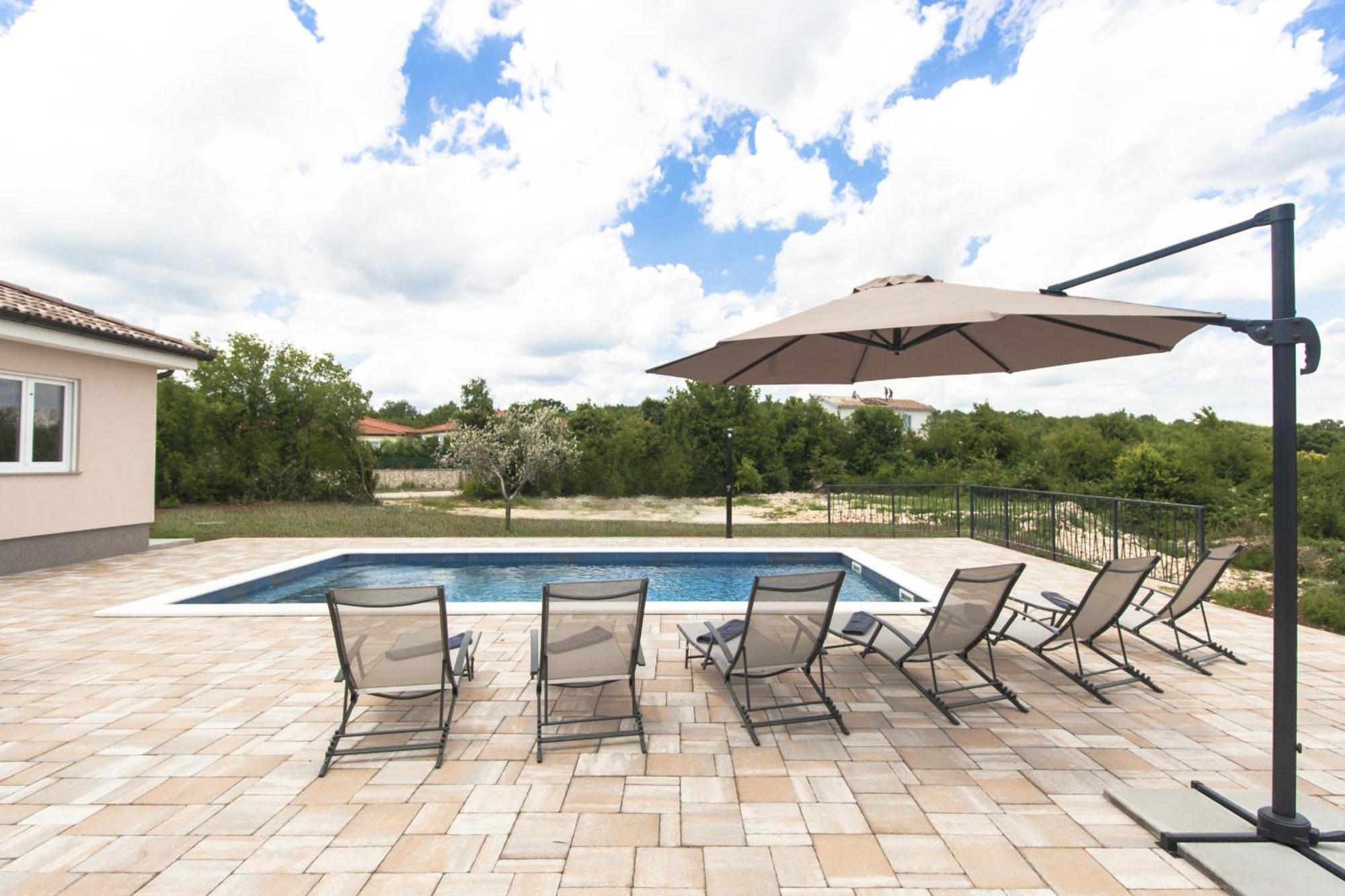 Villa Fortuna For 7 People Near Labin - Rabac With Large Garden & Private Pool Raša Dış mekan fotoğraf
